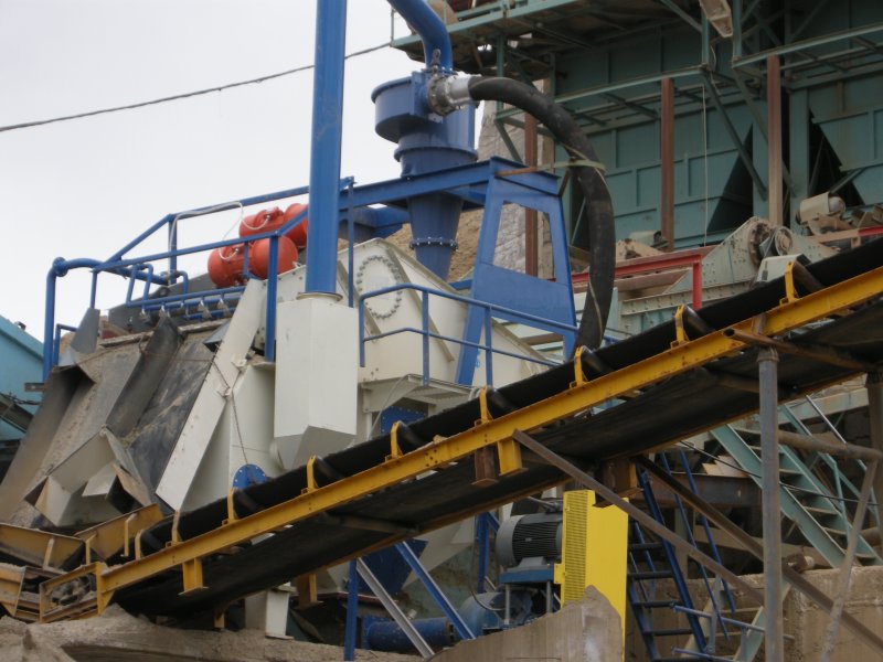 Dewatering Screen and Cyclone