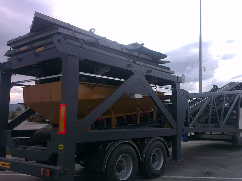 HWK M-90 Mobile Concrete Batching Plant