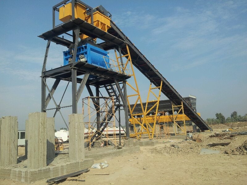 HWK S-100 Stationary Concrete Batching Plant