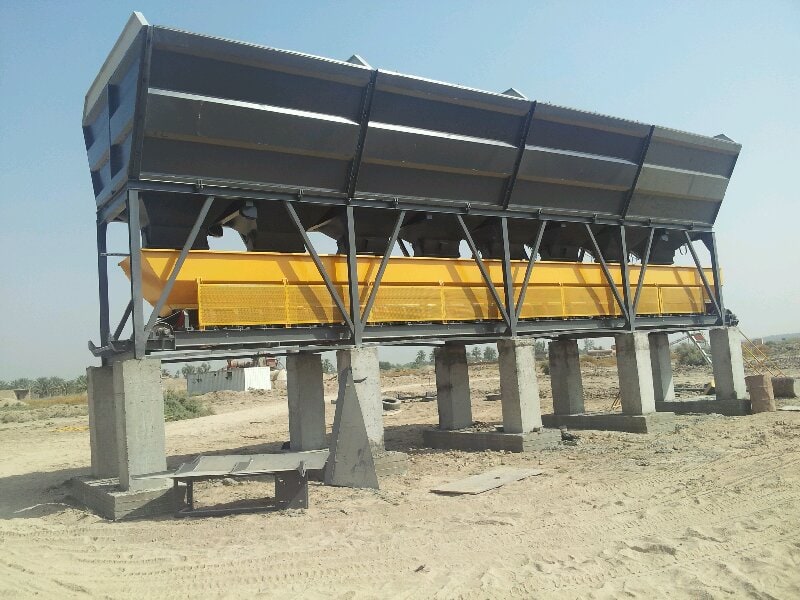 HWK S-120 Stationary Concrete Batching Plant