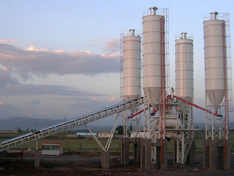 HWK S-160 Stationary Concrete Batching Plant