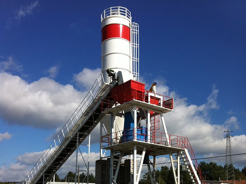 HWK S-60 Stationary Concrete Batching Plant