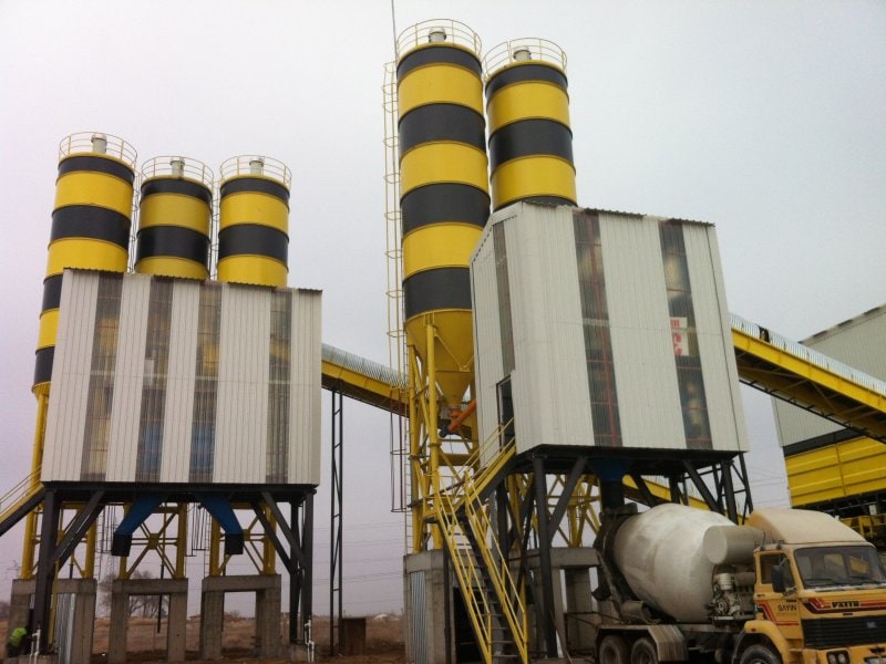 Stationary Concrete Batching Plant